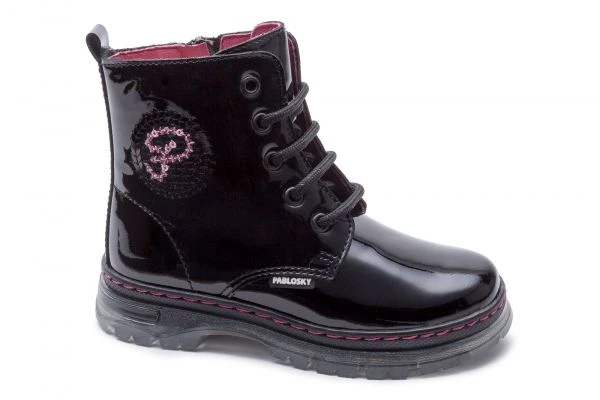 Botas De Niña Pablosky 412919 De Piel Color Negro | Pablosky 1 Botas De Niña Pablosky 412919 De Piel Color Negro | Pablosky