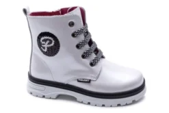 Botas De Niña Pablosky 413009 De Piel Color Blanco | Pablosky