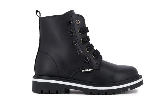 Botas De Niña Pablosky 414215 Con Cremallera Color Negro | Pablosky 3 Botas De Niña Pablosky 414215 Con Cremallera Color Negro | Pablosky - Imagen 3