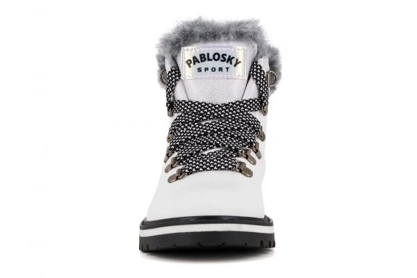 Botas De Niña Pablosky 414305 Con Cordones Color Blanco | Pablosky 6 Botas De Niña Pablosky 414305 Con Cordones Color Blanco | Pablosky - Imagen 6