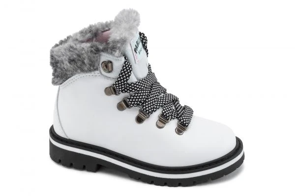 Botas De Niña Pablosky 414305 Con Cordones Color Blanco | Pablosky 1 Botas De Niña Pablosky 414305 Con Cordones Color Blanco | Pablosky
