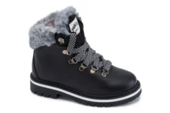 Botas De Niña Pablosky 414315 Con Cordones Color Negro | Pablosky