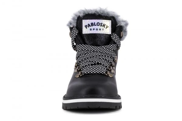 Botas De Niña Pablosky 414315 Con Cordones Color Negro | Pablosky 6 Botas De Niña Pablosky 414315 Con Cordones Color Negro | Pablosky - Imagen 6