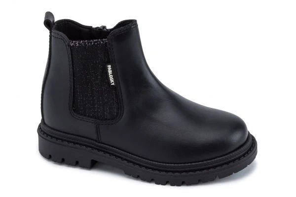 Botas De Niña Pablosky 414410 De Piel Color Negro | Pablosky 1 Botas De Niña Pablosky 414410 De Piel Color Negro | Pablosky