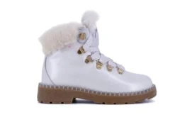 Botas De Niña Pablosky 415909 De Piel Color Blanco | Pablosky -Zapato Tienda de ventas 415909 hd 0000
