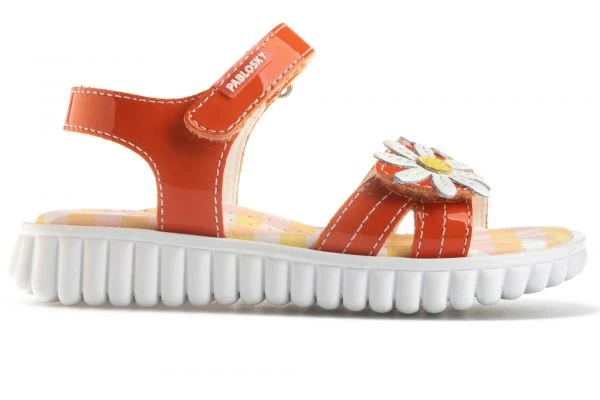 Sandalias Niña Pablosky 418799 Color Rojo | Pablosky 5 Sandalias Niña Pablosky 418799 Color Rojo | Pablosky - Imagen 5