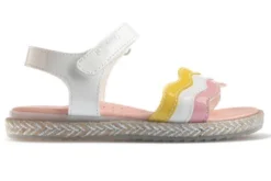 Sandalias Niña Pablosky 421609 Color Blanco | Pablosky -Zapato Tienda de ventas 421609 1