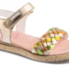 Sandalias Niña Pablosky 421880 Color Oro | Pablosky