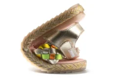 Sandalias Niña Pablosky 421880 Color Oro | Pablosky -Zapato Tienda de ventas 421880 5