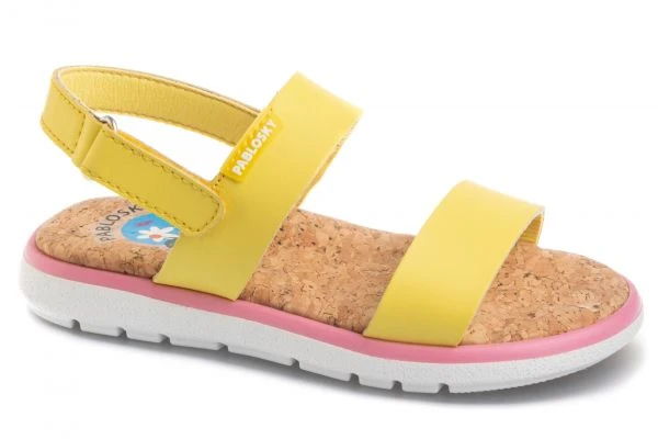 Sandalias Niña Pablosky 422085 Color Amarillo | Pablosky 1 Sandalias Niña Pablosky 422085 Color Amarillo | Pablosky