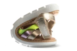 Sandalias Niña Pablosky 422980 Color Oro | Pablosky -Zapato Tienda de ventas 422980 5