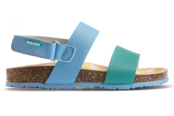 Sandalias Niña Pablosky 423845 Color Azul | Pablosky 4 Sandalias Niña Pablosky 423845 Color Azul | Pablosky - Imagen 4