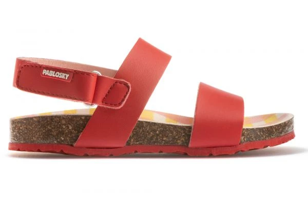 Sandalias Niña Pablosky 423865 Color Rojo | Pablosky 4 Sandalias Niña Pablosky 423865 Color Rojo | Pablosky - Imagen 4