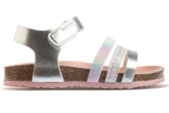 Sandalias Niña Pablosky 424050 Color Plata | Pablosky -Zapato Tienda de ventas 424050 1