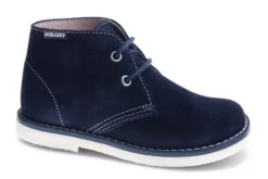 Botas De Niña Pablosky Azules De Piel Con Cordones 424626 | Pablosky