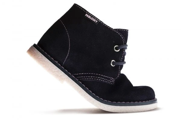 Botas De Niña Pablosky Azules De Piel Con Cordones 424626 | Pablosky 2 Botas De Niña Pablosky Azules De Piel Con Cordones 424626 | Pablosky - Imagen 2