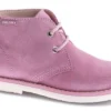 Botas De Niña Pablosky Rosas De Piel Con Cordones 424676 | Pablosky