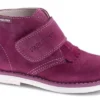 Botas De Niña Pablosky Moradas De Piel Con Cierre Adherente 424786 | Pablosky