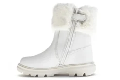 Botas De Niña Pablosky Blancas De Piel Y Textil Técnico Con Cremallera 425200 | Pablosky -Zapato Tienda de ventas 425200 6