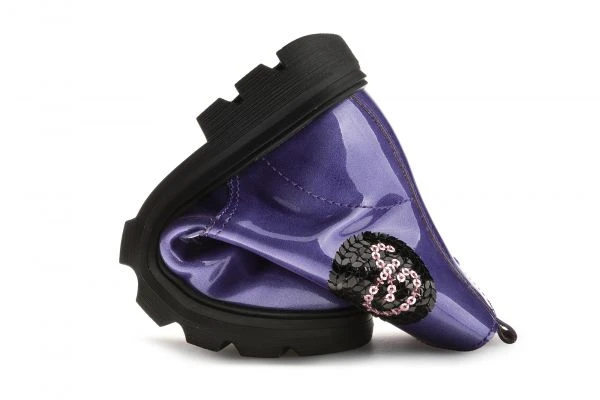 Botas De Niña Pablosky Moradas De Piel Con Cordones Y Cremallera 425449 | Pablosky 3 Botas De Niña Pablosky Moradas De Piel Con Cordones Y Cremallera 425449 | Pablosky - Imagen 3