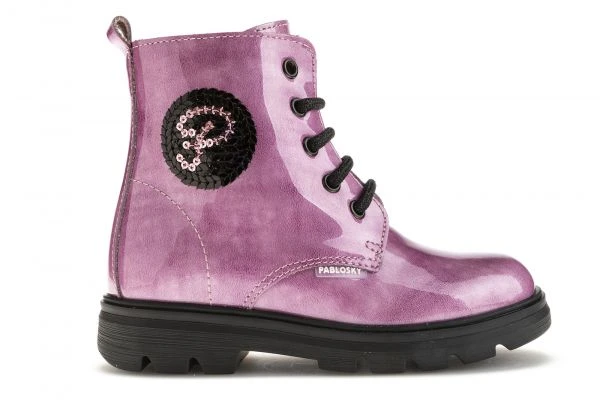 Botas De Niña Pablosky Rosas De Piel Con Cordones Y Cremallera 425489 | Pablosky 7 Botas De Niña Pablosky Rosas De Piel Con Cordones Y Cremallera 425489 | Pablosky - Imagen 7