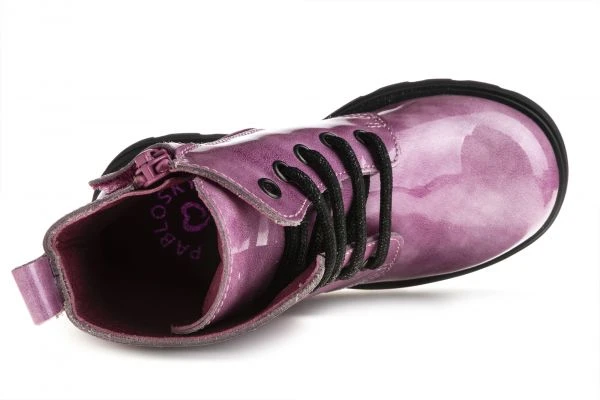 Botas De Niña Pablosky Rosas De Piel Con Cordones Y Cremallera 425489 | Pablosky 6 Botas De Niña Pablosky Rosas De Piel Con Cordones Y Cremallera 425489 | Pablosky - Imagen 6