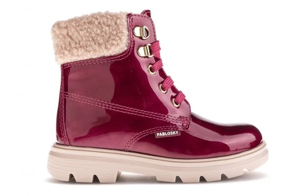 Botas De Niña Pablosky Rosas De Piel Con Cordones Y Cremallera 425579 | Pablosky 7 Botas De Niña Pablosky Rosas De Piel Con Cordones Y Cremallera 425579 | Pablosky - Imagen 7
