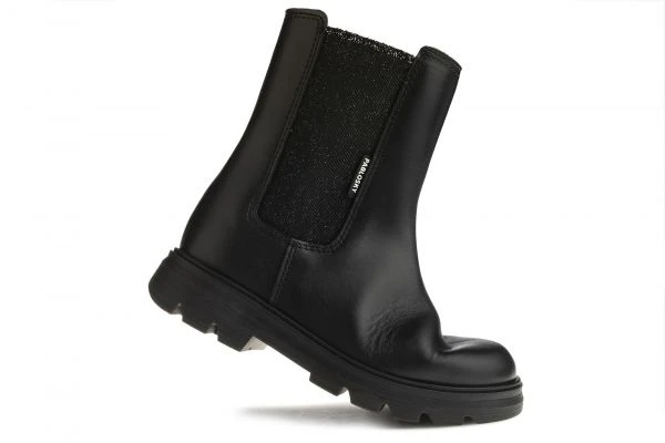 Botas De Niña Pablosky Negras De Piel Y Textil Técnico Con Cremallera 425710 | Pablosky 2 Botas De Niña Pablosky Negras De Piel Y Textil Técnico Con Cremallera 425710 | Pablosky - Imagen 2