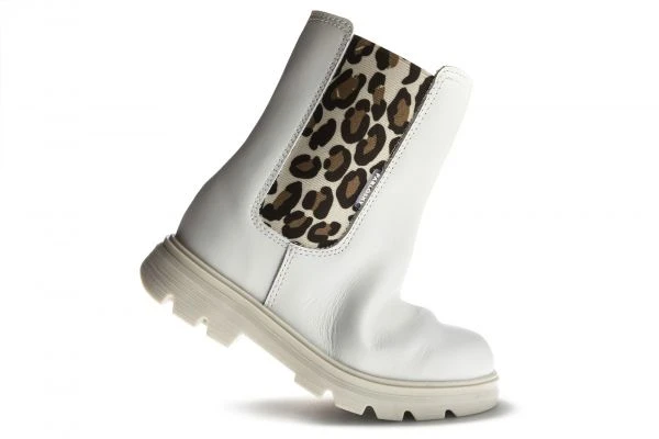 Botas De Niña Pablosky Blancas De Piel Y Textil Técnico Con Cremallera 425800 | Pablosky 2 Botas De Niña Pablosky Blancas De Piel Y Textil Técnico Con Cremallera 425800 | Pablosky - Imagen 2