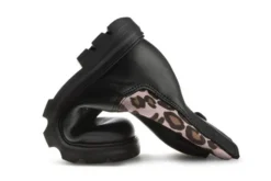 Botas De Niña Pablosky Negras De Piel Y Textil Técnico Con Cremallera 425810 | Pablosky -Zapato Tienda de ventas 425810 5