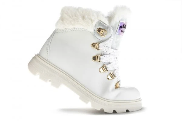 Botas De Niña Pablosky Blancas De Leader-tech Con Cordones 425905 | Pablosky 2 Botas De Niña Pablosky Blancas De Leader-tech Con Cordones 425905 | Pablosky - Imagen 2