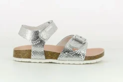 Sandalias Niña Plata Pablosky Con Velcro 483650 | Pablosky -Zapato Tienda de ventas 483650 hd 0000