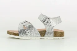 Sandalias Niña Plata Pablosky Con Velcro 483650 | Pablosky -Zapato Tienda de ventas 483650 hd 0004