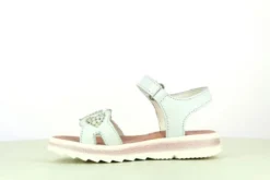 Sandalias Niña Blanco Pablosky De Piel 494301 | Pablosky -Zapato Tienda de ventas 494301 hd 0002