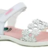 Sandalias Niña Blanco Pablosky De Piel 495801 | Pablosky