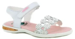 Sandalias Niña Blanco Pablosky De Piel 495801 | Pablosky