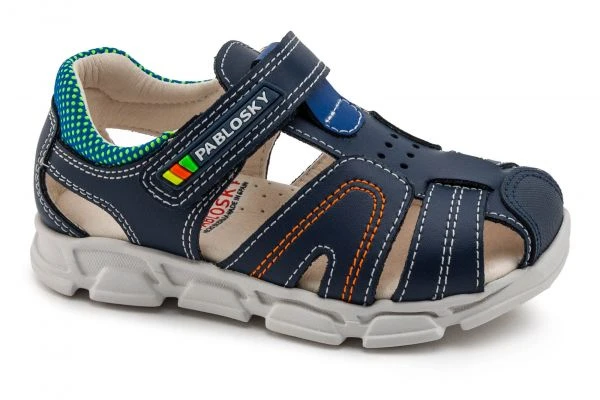 Sandalias De Niño Pablosky Azules De Piel 503920 | Pablosky 1 Sandalias De Niño Pablosky Azules De Piel 503920 | Pablosky