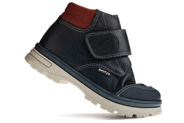 Botines De Niño Pablosky 507123 De Piel Color Azul Marino | Pablosky 3 Botines De Niño Pablosky 507123 De Piel Color Azul Marino | Pablosky - Imagen 3