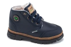 Botines De Niño Pablosky 507423 De Piel Color Azul Marino | Pablosky