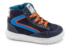 Zapatillas Deportivas De Niño Pablosky 508226 De Piel Color Azul Marino | Pablosky