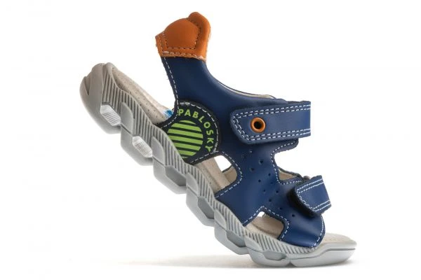 Sandalias Niño Pablosky 509540 Color Azul | Pablosky 2 Sandalias Niño Pablosky 509540 Color Azul | Pablosky - Imagen 2
