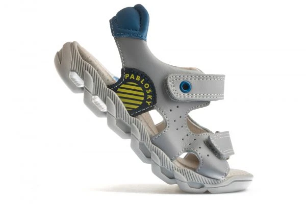 Sandalias Niño Pablosky 509550 Color Gris | Pablosky 2 Sandalias Niño Pablosky 509550 Color Gris | Pablosky - Imagen 2