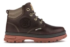 Botas De Niño Pablosky Marrones De Piel Hidrofugada Con Cordones Y Cremallera 510995 | Pablosky -Zapato Tienda de ventas 510995 1