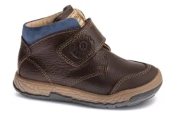 Botas De Niño Pablosky Marrones De Piel Con Cierre Adherente 511793 | Pablosky