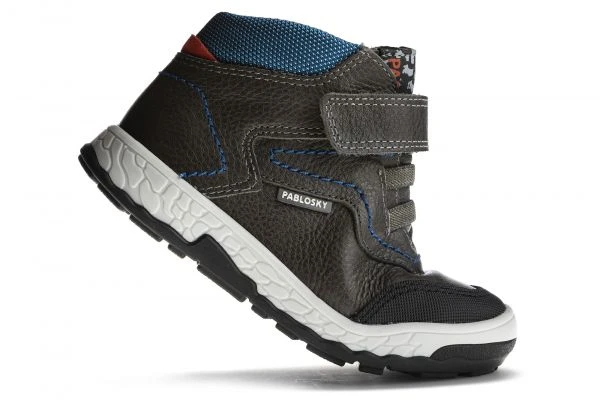 Botas De Niño Pablosky Grises De Piel Con Cierre Adherente 512053 | Pablosky 2 Botas De Niño Pablosky Grises De Piel Con Cierre Adherente 512053 | Pablosky - Imagen 2