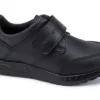 Zapatos Colegiales De Niño Pablosky 724915 Con Cierre Adherente Color Negro | Pablosky