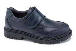 Zapatos Colegiales De Niño Pablosky 725920 De Piel Color Azul Marino | Pablosky