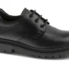 Colegiales De Niño Pablosky Negros De Piel Con Cordones 728310 | Pablosky