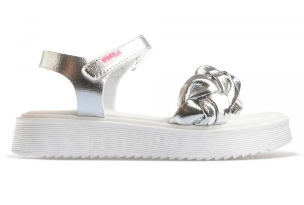 Sandalias Niña Pablosky 865350 Color Plata | Pablosky 4 Sandalias Niña Pablosky 865350 Color Plata | Pablosky - Imagen 4