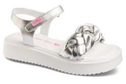 Sandalias Niña Pablosky 865350 Color Plata | Pablosky